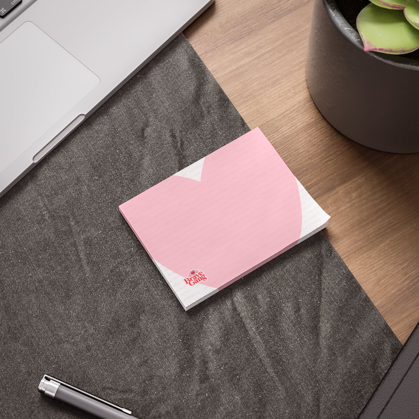 #BraveGang Sticky Note Pads • 4x3" or 8x6" • Made with Love