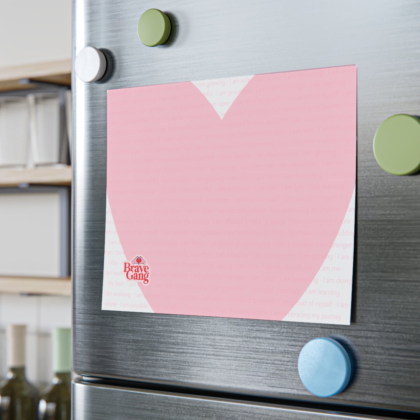 #BraveGang Sticky Note Pads • 4x3" or 8x6" • Made with Love