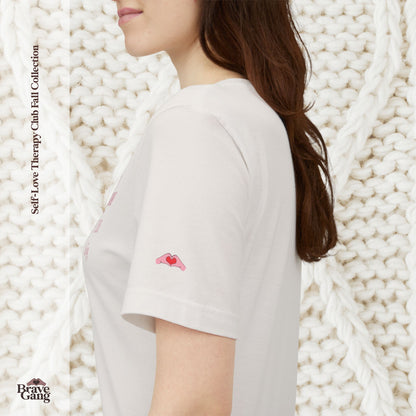 #BraveGang Self-Love Therapy Club Tee 🍂 Vintage White or Chocolate Brown