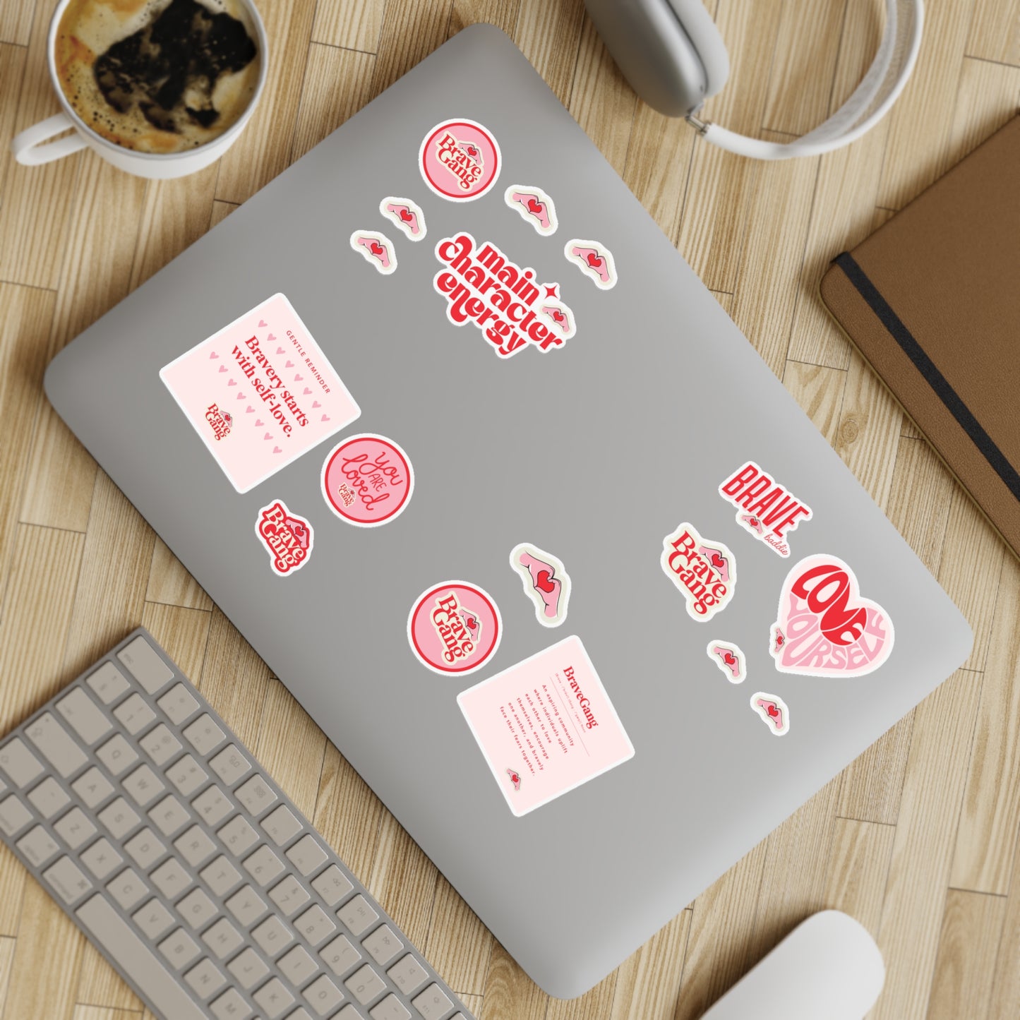 #BraveGang Sticker Bundle • 5 Sheets • 85 Stickers Total • Made with Love