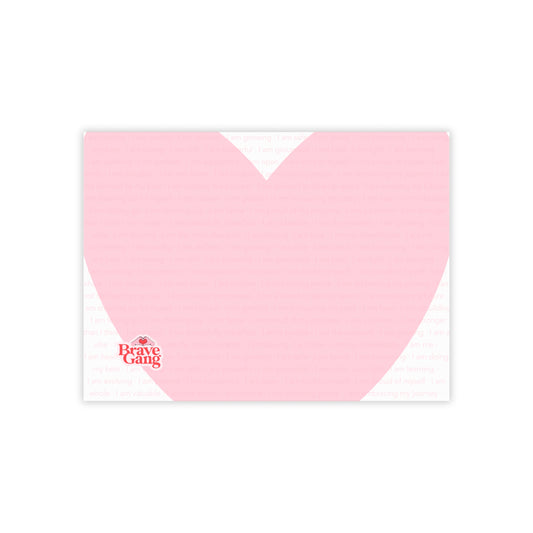 #BraveGang Sticky Note Pads • 4x3" or 8x6" • Made with Love