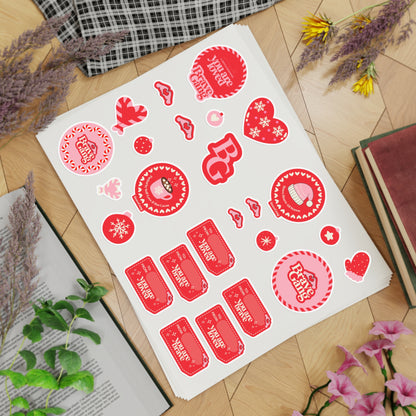 BraveGang Holiday Collection 2025 | Sticker Sheet Bundle | 5 Sheets • 100 Stickers Total