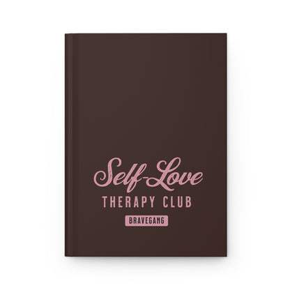 #BraveGang Self-Love Therapy Club Notebook 🍂 Chocolate Brown 🍂 Made for the Messy Middle