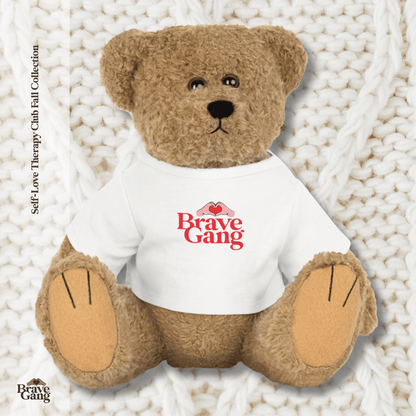 #BraveGang Brave Bear 🍂 Teddy Bear 🍂 with BraveGang Tee + Made for Hugs