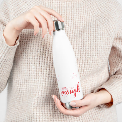 #BraveGang Insulated Water Bottle •  White - 20oz • Made with Love