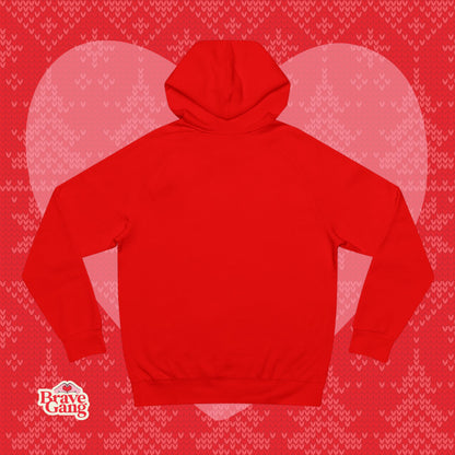 BraveGang Holiday Collection 2025 | Hoodie – Festive Red or Classic Coal
