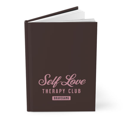 #BraveGang Self-Love Therapy Club Notebook 🍂 Chocolate Brown 🍂 Made for the Messy Middle